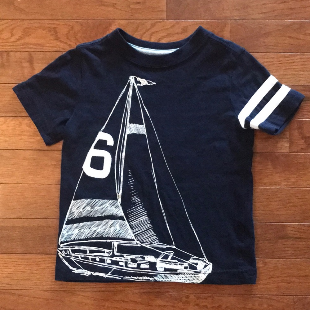 Boy’s Gymboree Ship T Shirt Size 4
